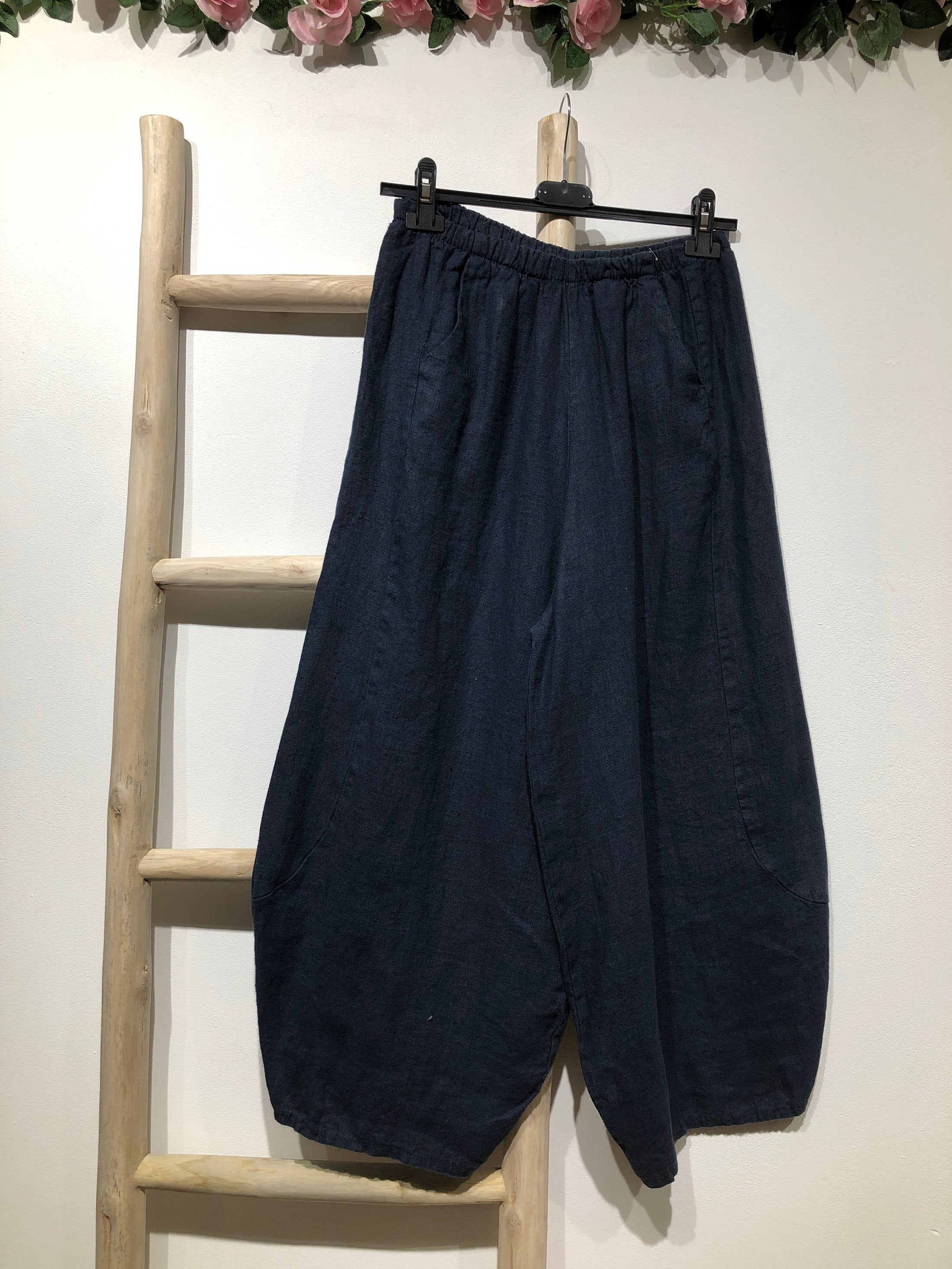 LINEN PANTS. 75096/8414 BOHEMIA