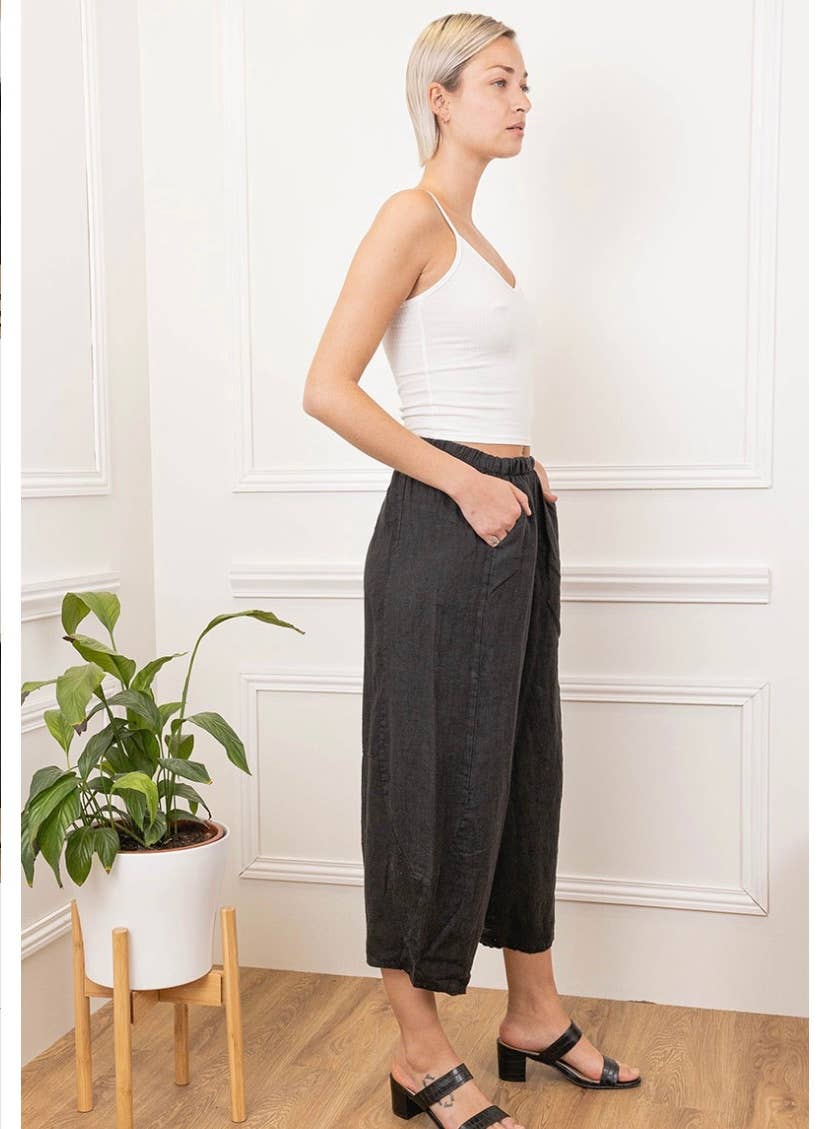 LINEN PANTS. 75096/8414 BOHEMIA