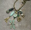 Load image into Gallery viewer, New Beginnings Dragonfly and Bronze Charmer Necklace
