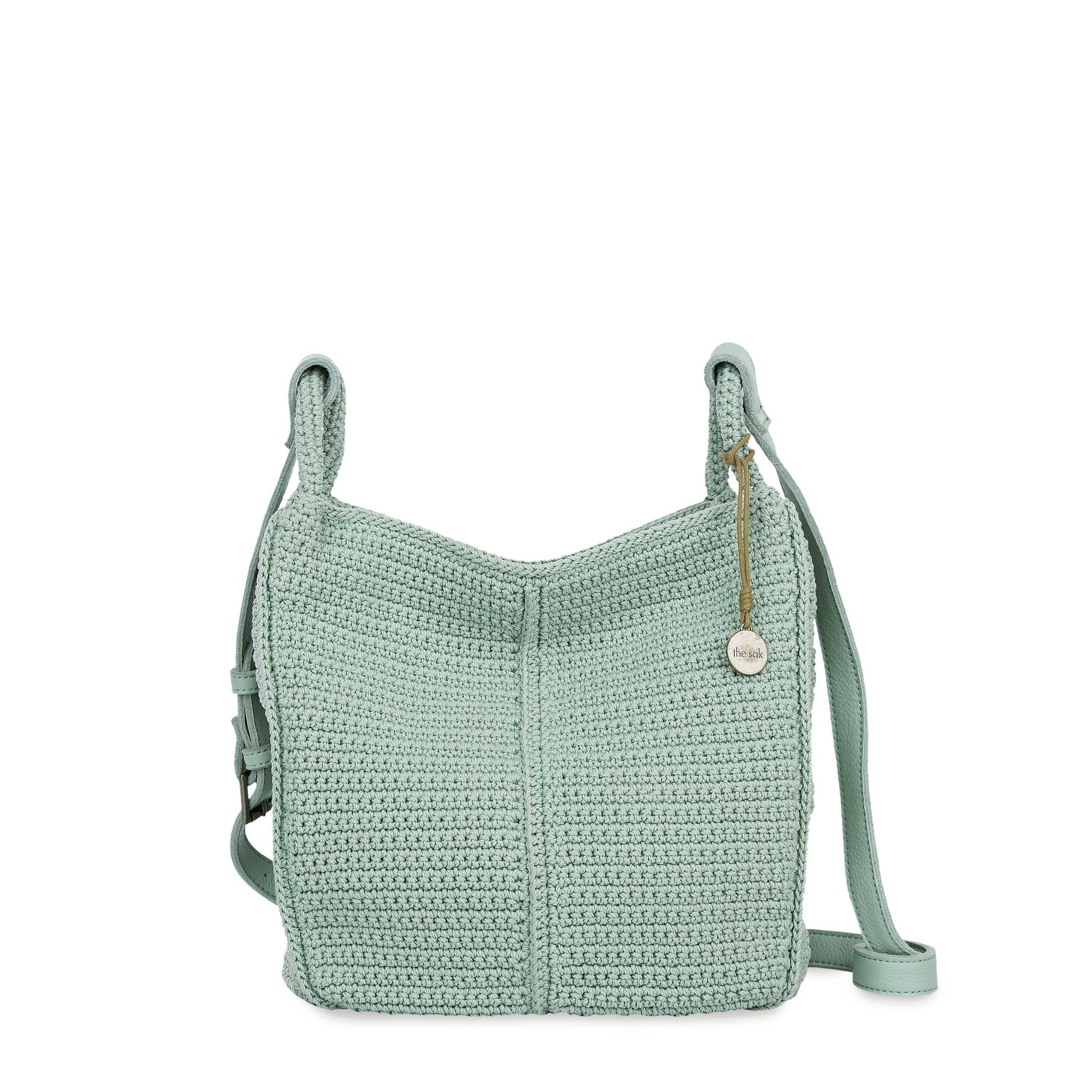 Los Feliz Crossbody - Leather - Neutral Suede Block