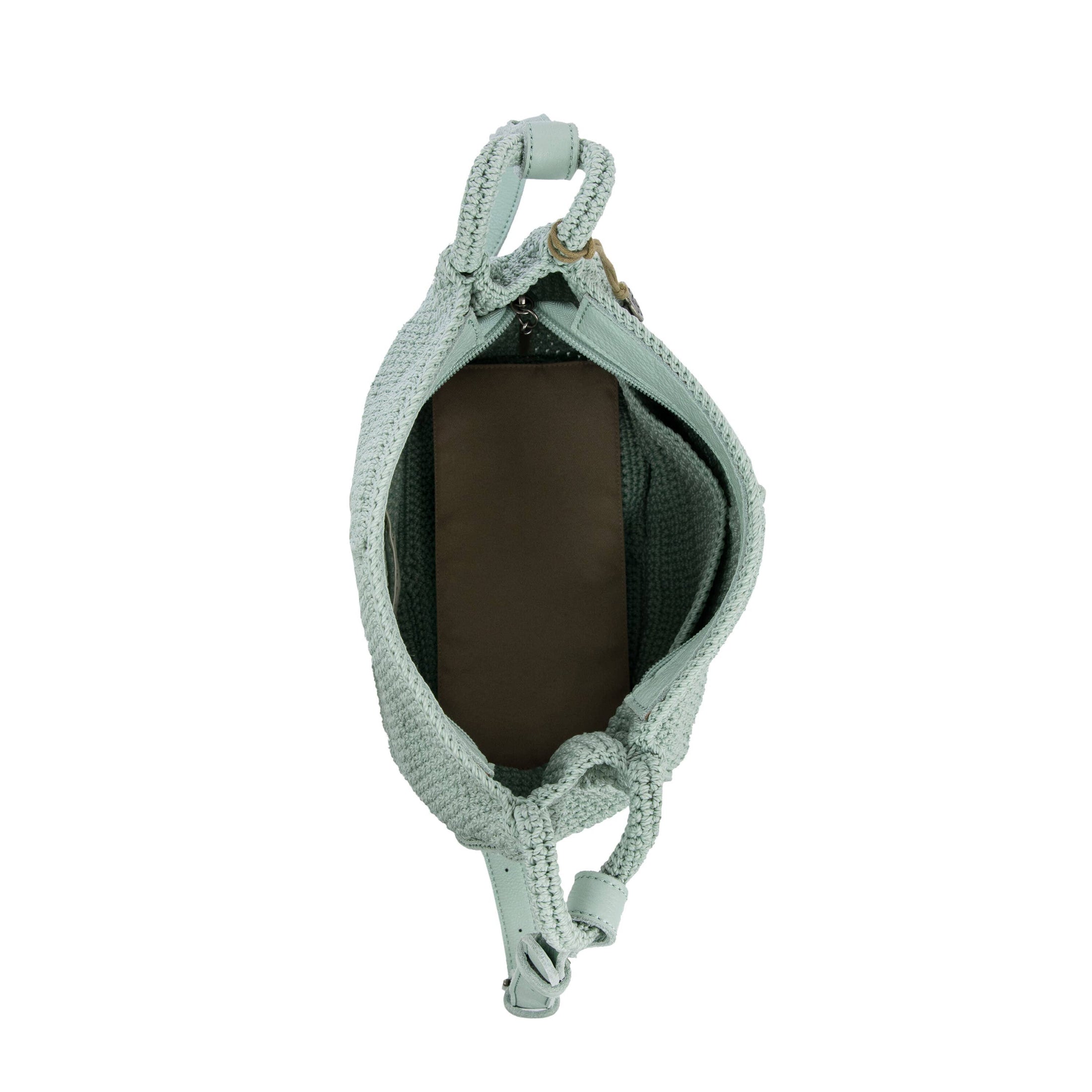 Los Feliz Crossbody - Leather - Neutral Suede Block