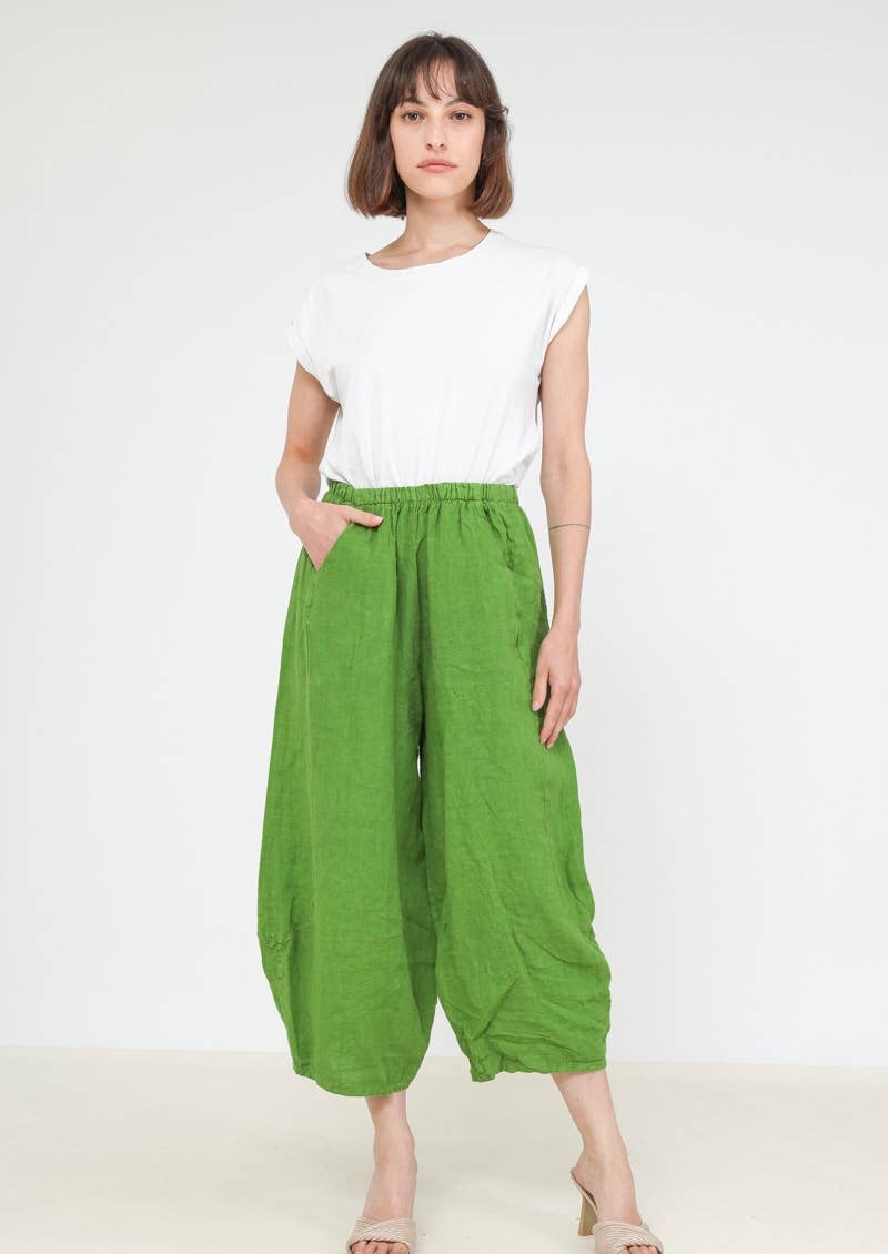 LINEN PANTS. 75096/8414 BOHEMIA