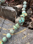 Load image into Gallery viewer, Hand Carved Bone Horse Statement Necklace
