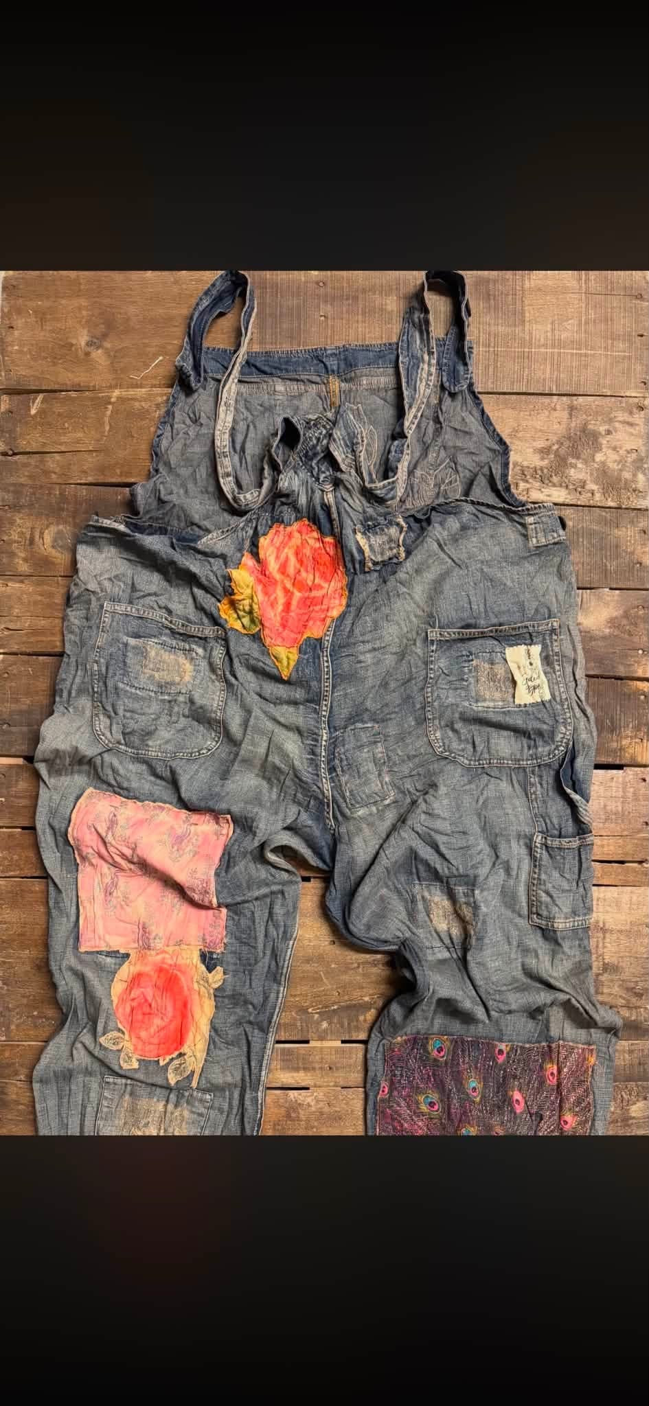 Sun Faded Trail Overalls by the House of Jaded Gypsy