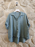 Load image into Gallery viewer, Ref-83737 100% LINEN SHIRT
