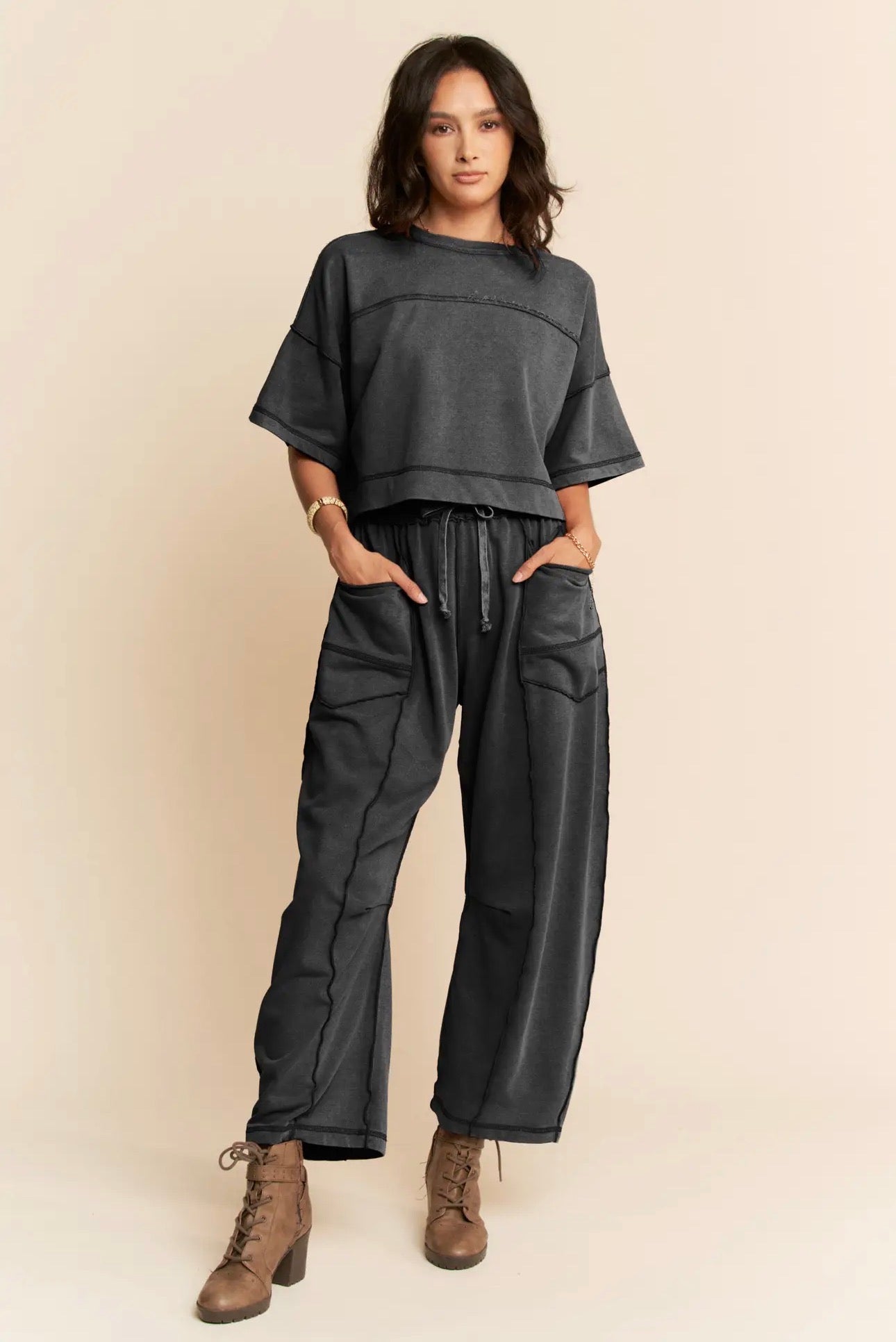 Two Piece Set in Black