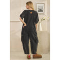 Load image into Gallery viewer, Utility Jumpsuit in Washed Black
