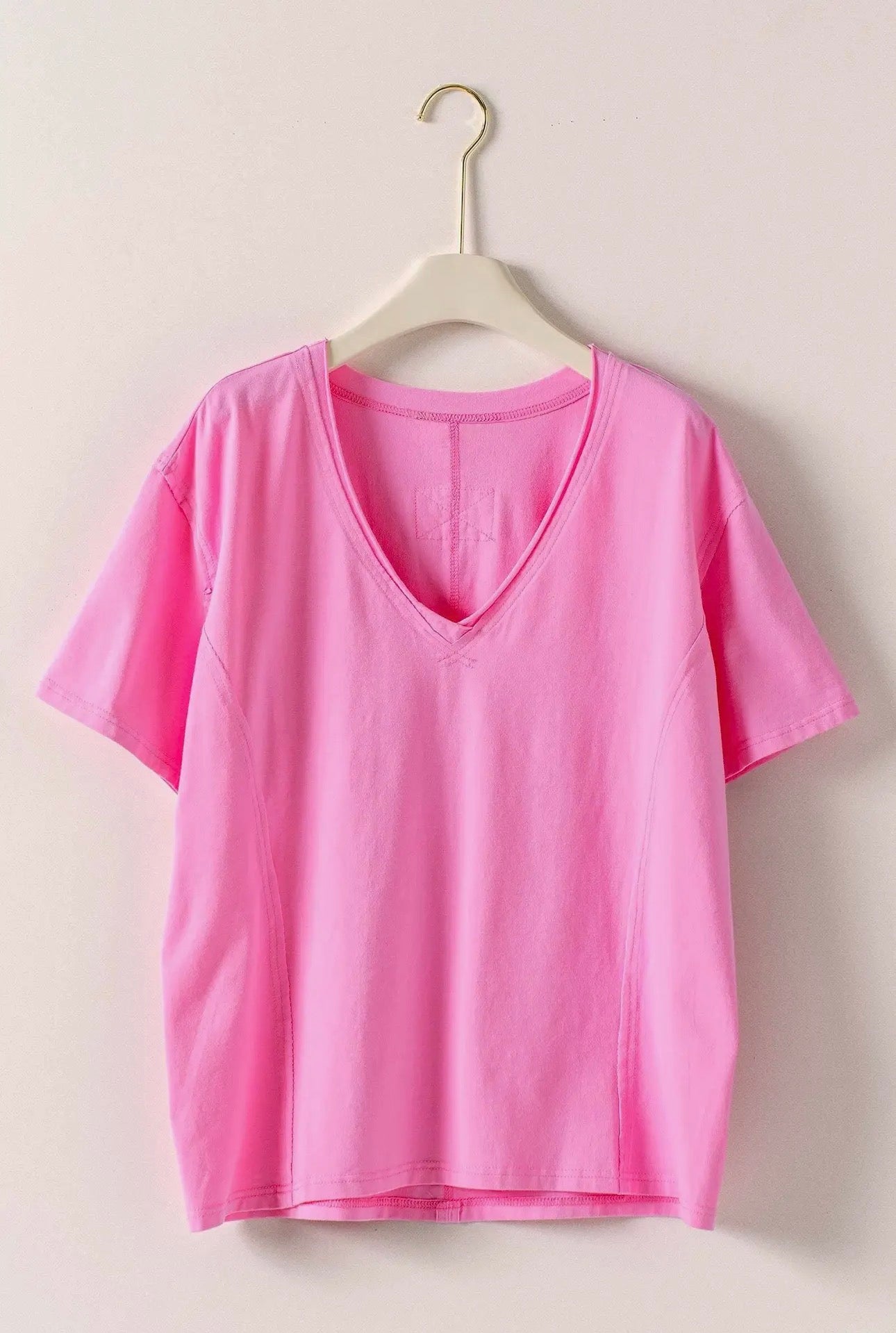 V-Neck Cotton Tee