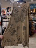 Load image into Gallery viewer, Washed Cotton Butterfly Dress
