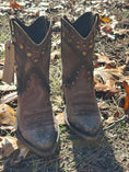 Load image into Gallery viewer, Liberty Black Studded Leather Ankle Boots
