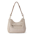 Load image into Gallery viewer, Los Feliz Hobo - Leather - Sand Sparkle Suede
