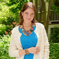 Load image into Gallery viewer, Kantha Milieu Color Hoops
