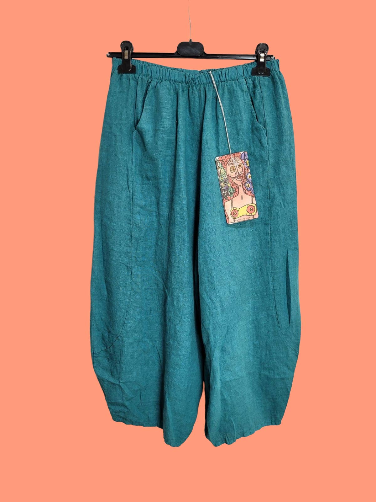 LINEN PANTS. 75096/8414 BOHEMIA
