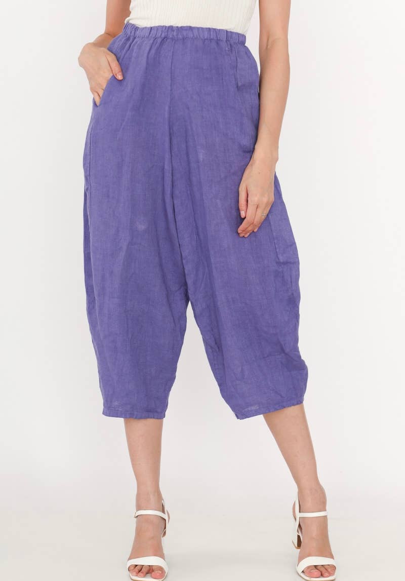 LINEN PANTS. 75096/8414 BOHEMIA