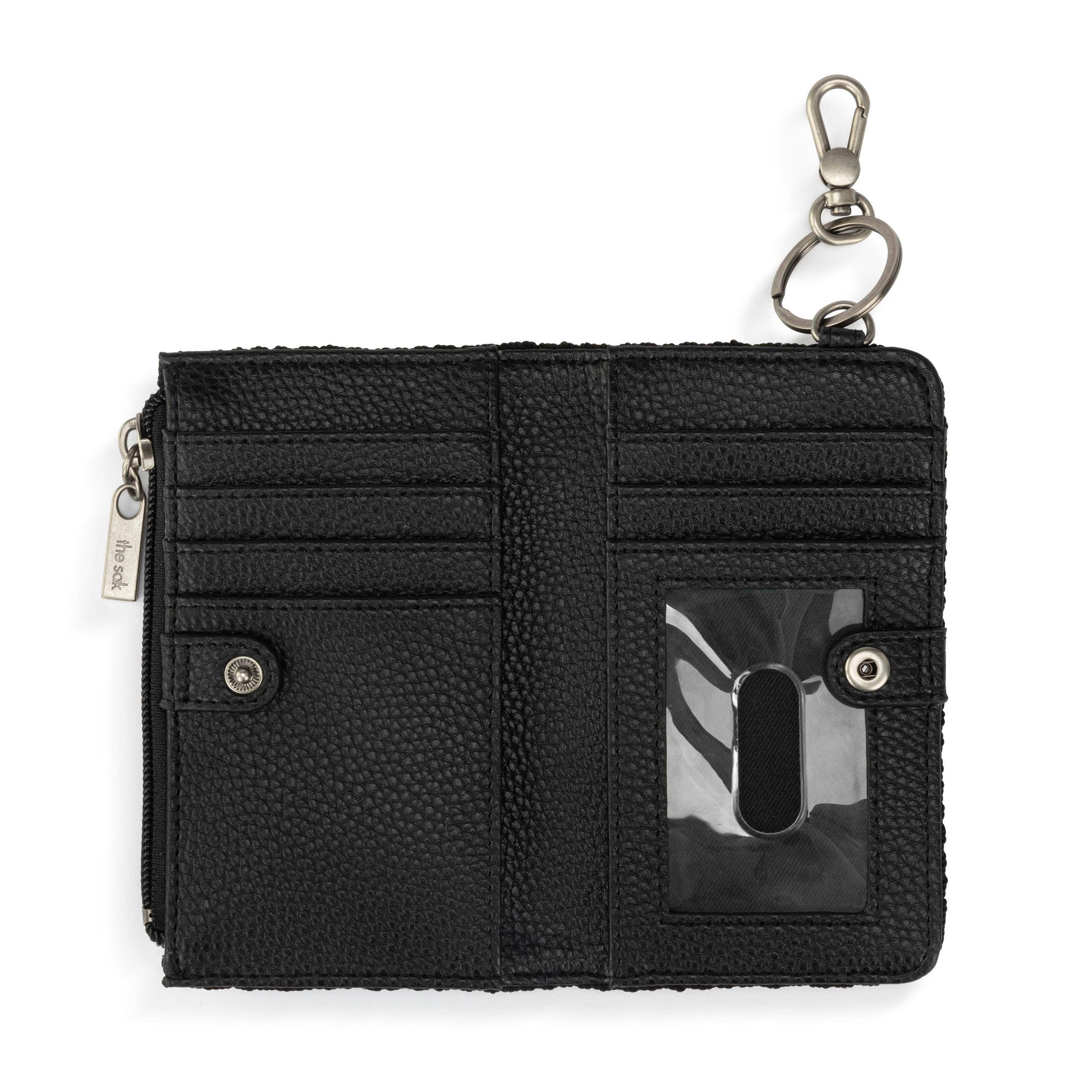 Encino Essential Wallet - Leather - Moss Suede