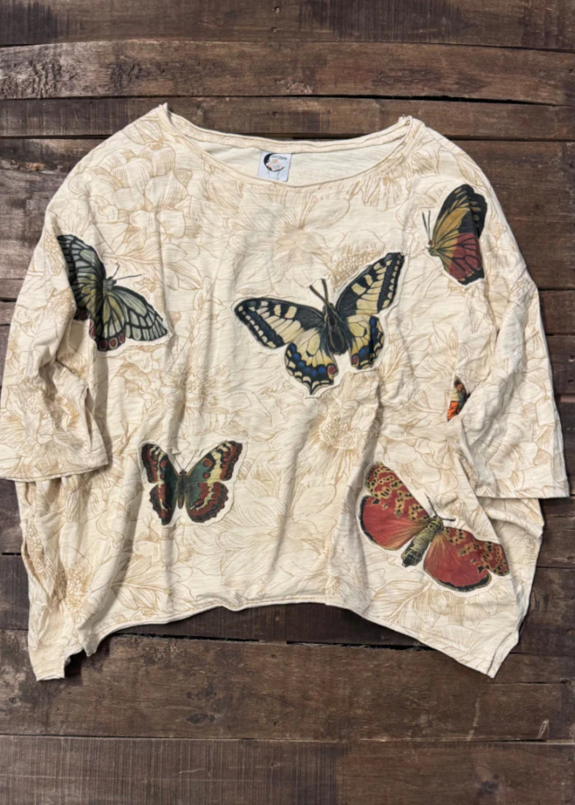Jaded Gypsy Be Free Flutter Top