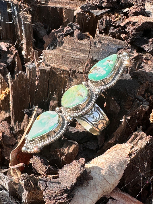 Turquoise Adjustable Statement Ring