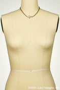 Load image into Gallery viewer, Hammered Cross on Paperclip Chain Necklace
