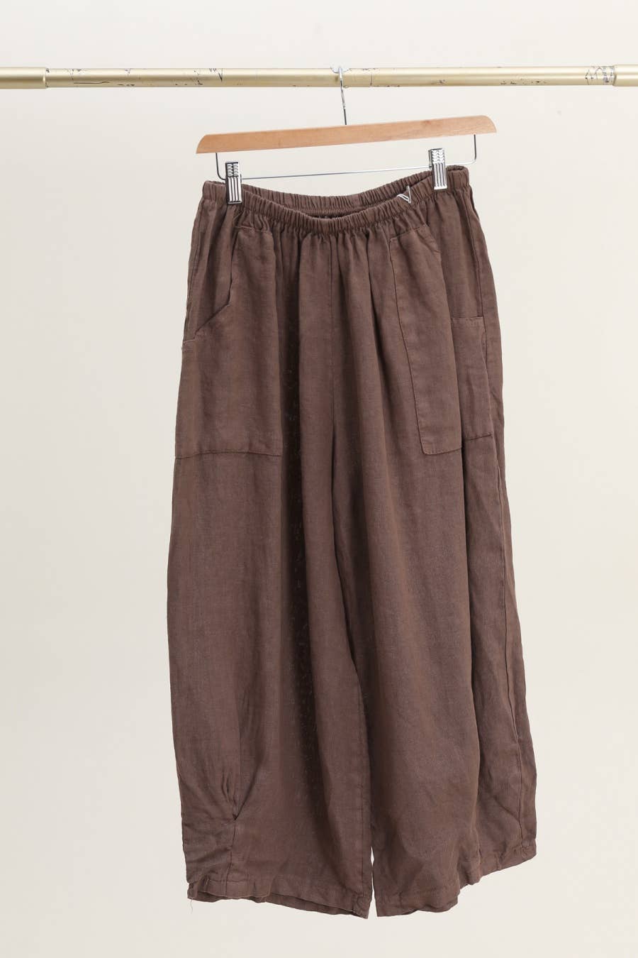 3536 PLUS SIZE TROUSER 100% LINEN