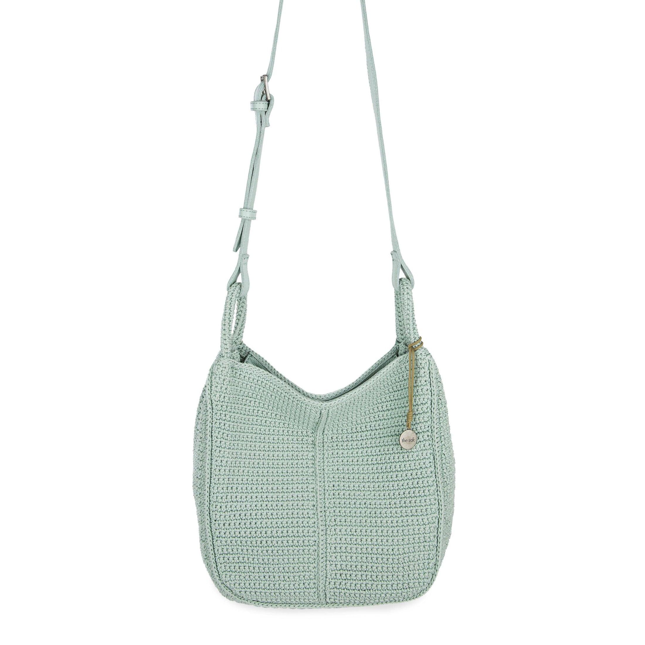 Los Feliz Crossbody - Leather - Neutral Suede Block