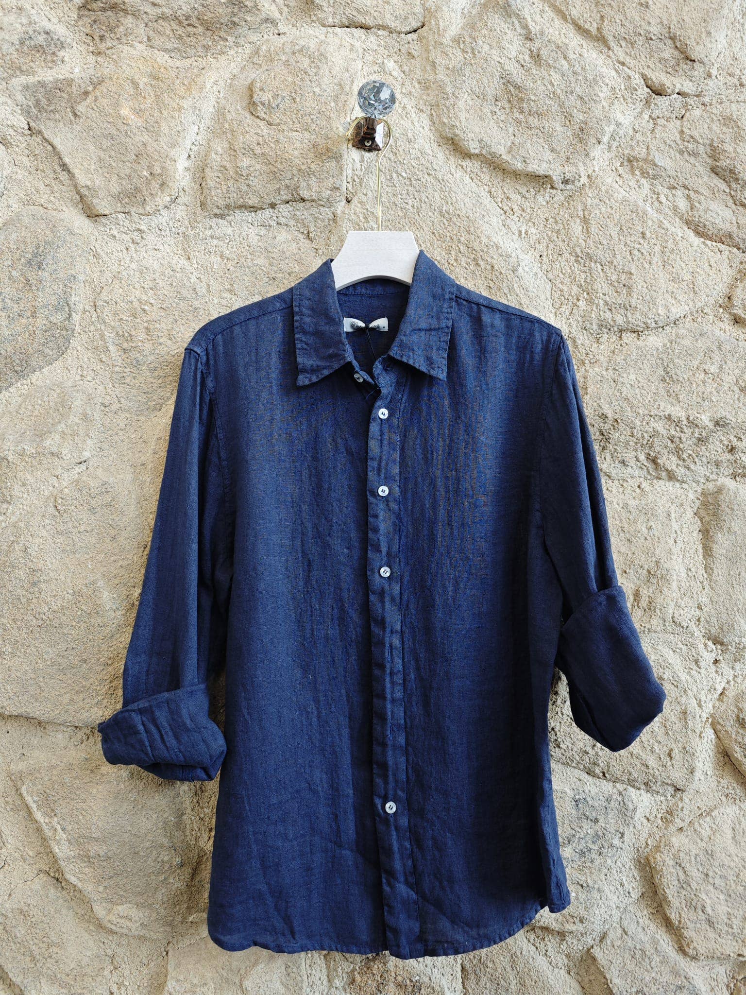 REF 219596 MEN'S 100% LINEN SHIRT