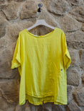 Load image into Gallery viewer, Ref-83773  100% LINEN   SIDE-TIE BLOUSE
