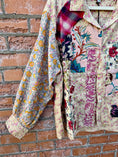 Load image into Gallery viewer, Floral Gardens Walks Top by Jaded Gypsy - Boho Patchwork Top
