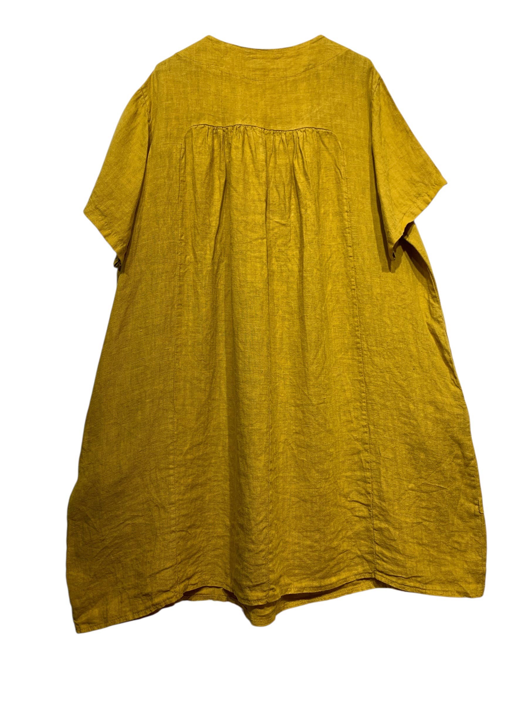 56462 THICK LINEN DRESS