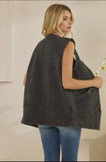 Load image into Gallery viewer, The Essential Everyday Vest — Denim & Black
