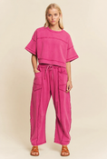 Load image into Gallery viewer, Two Piece Set in Fuchsia
