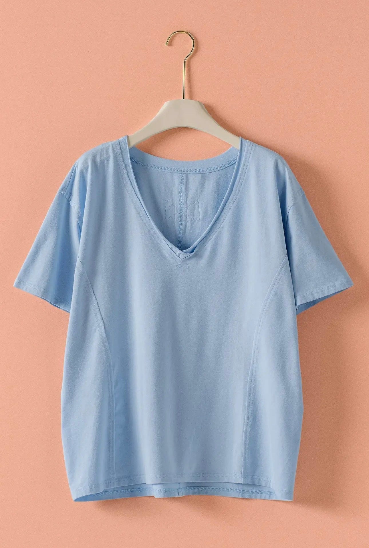 V-Neck Cotton Tee