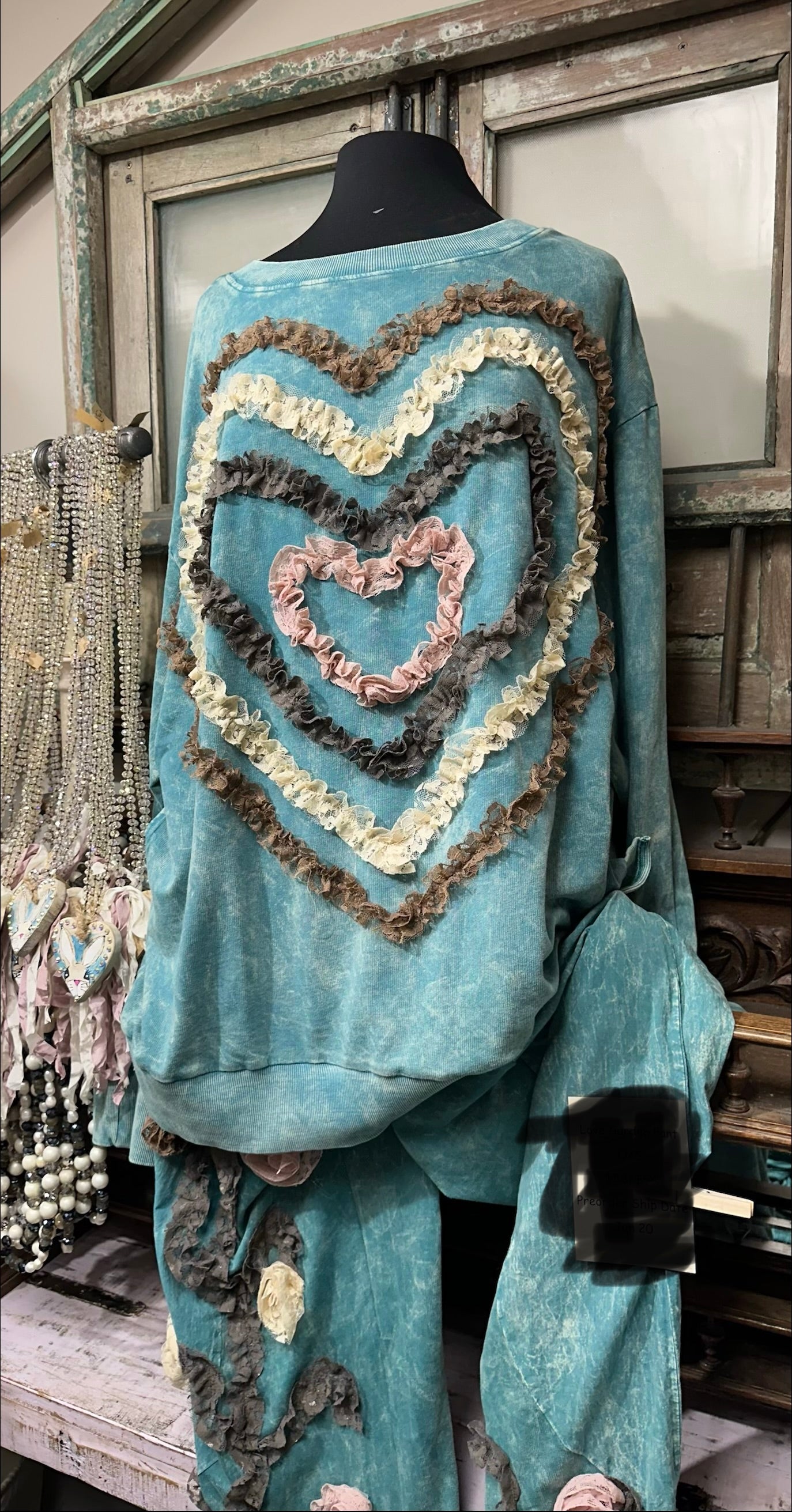 A Rare Bird Heart Sweatshirt