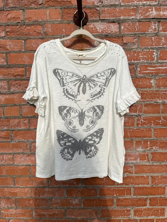 🦋 BlueVelvet Butterfly Tee 🦋
