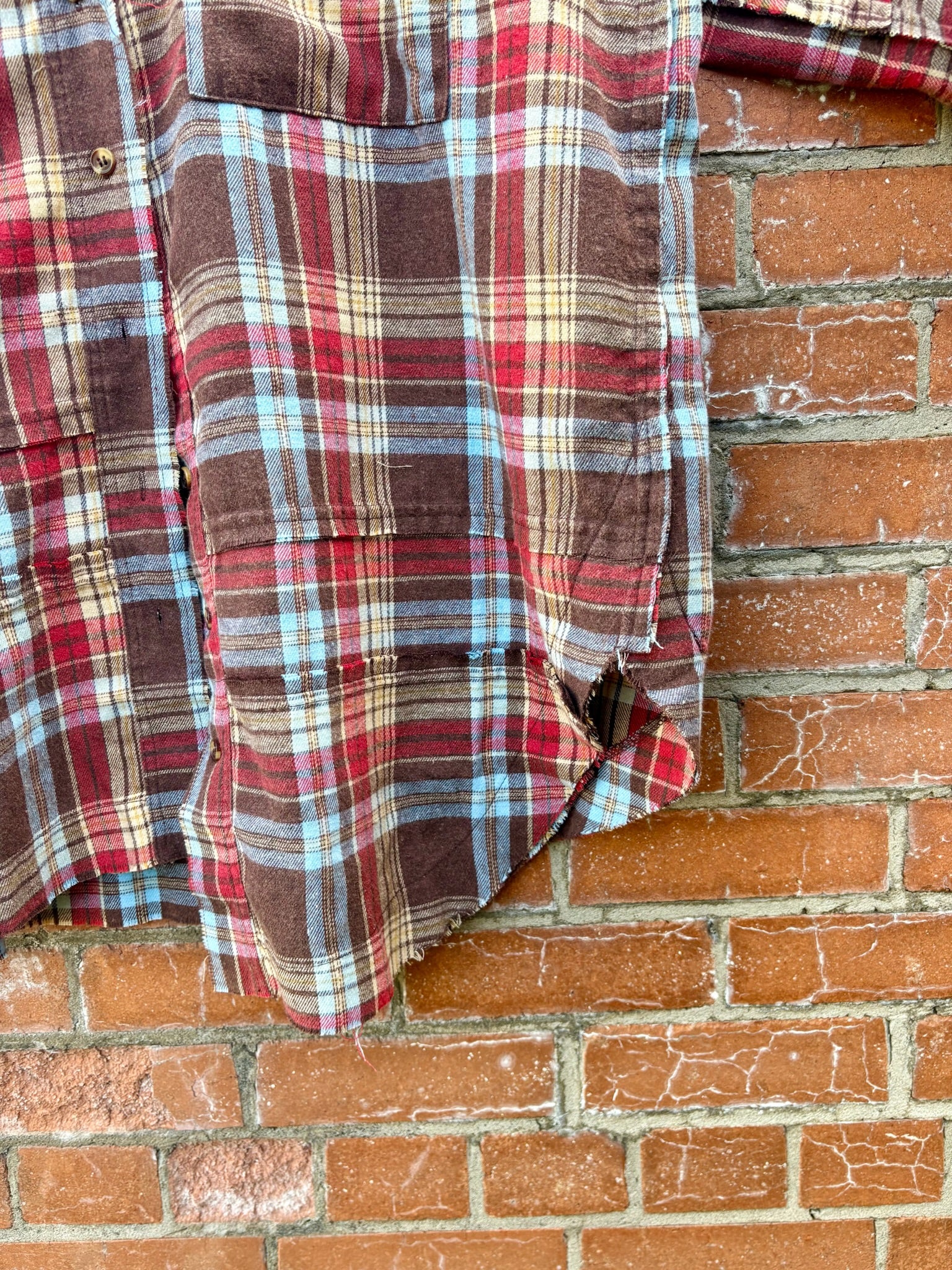 Oversized Cotton Flannel in Mocha