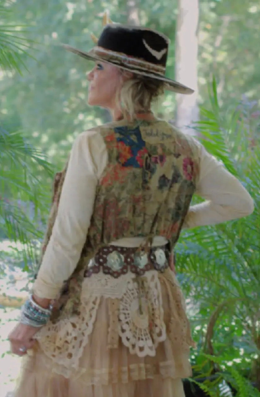 Enchanted Fileds Tank Vest by Jaded Gypsy