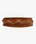 Load image into Gallery viewer, ADA Leather Wrap Belt - Cognac
