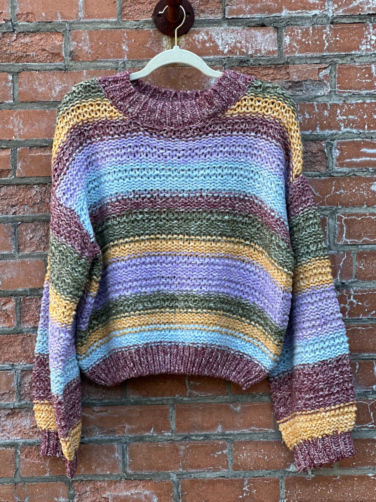 Colorful Days Chunky Knit Sweater