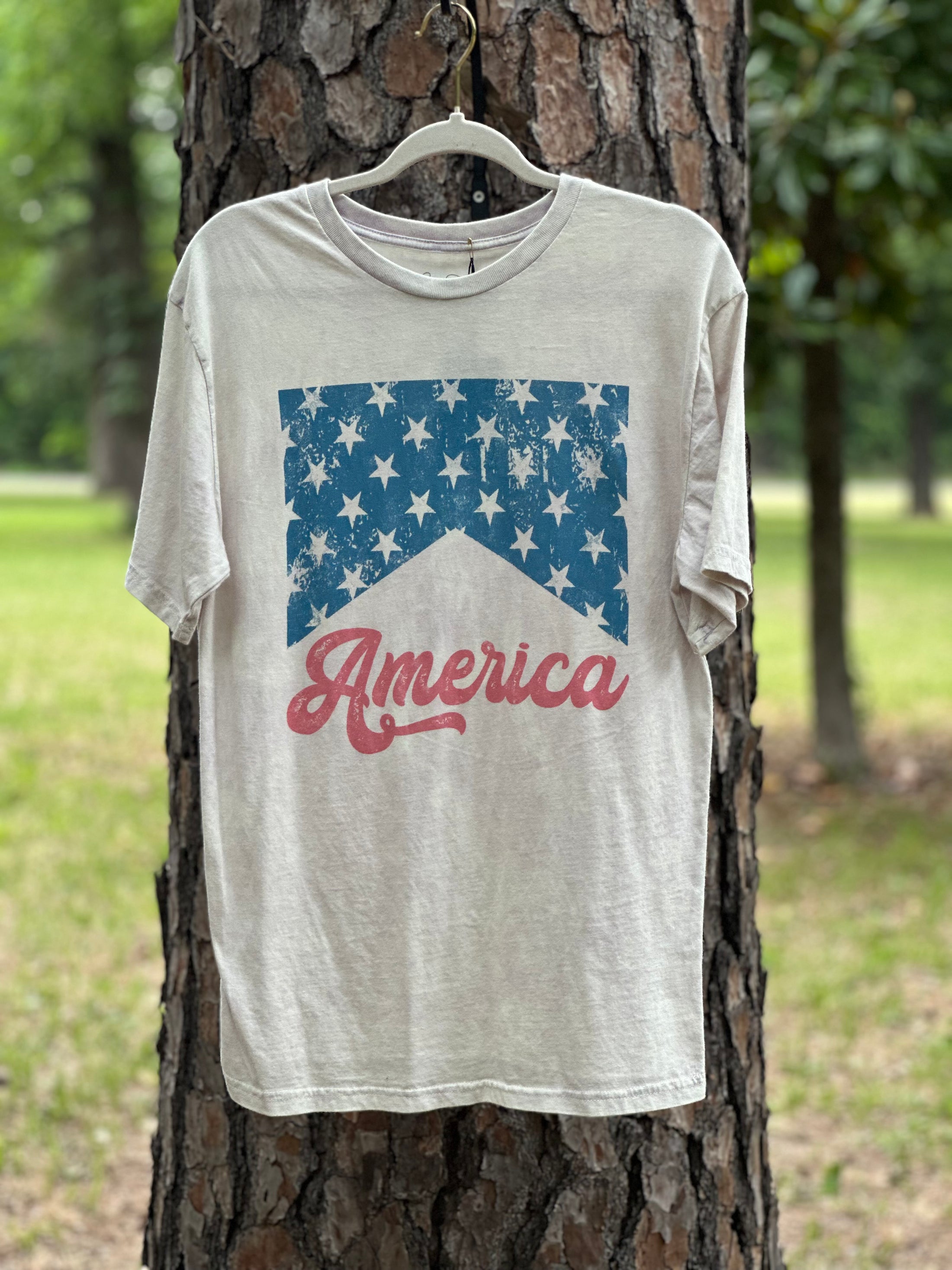 America Cotton Graphic Tee