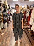 Load image into Gallery viewer, Utility Jumpsuit in Washed Black
