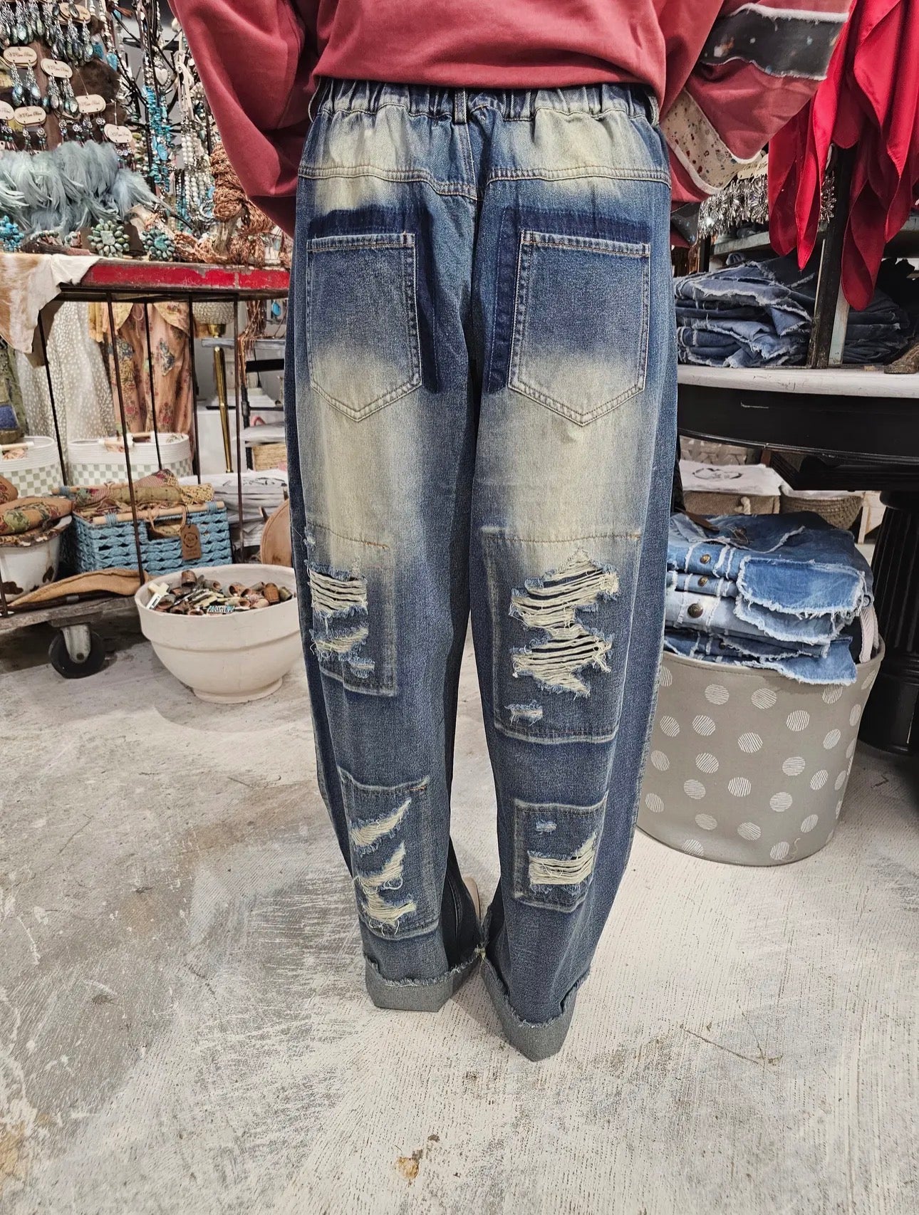 Grunge Jeans by A Rare Bird