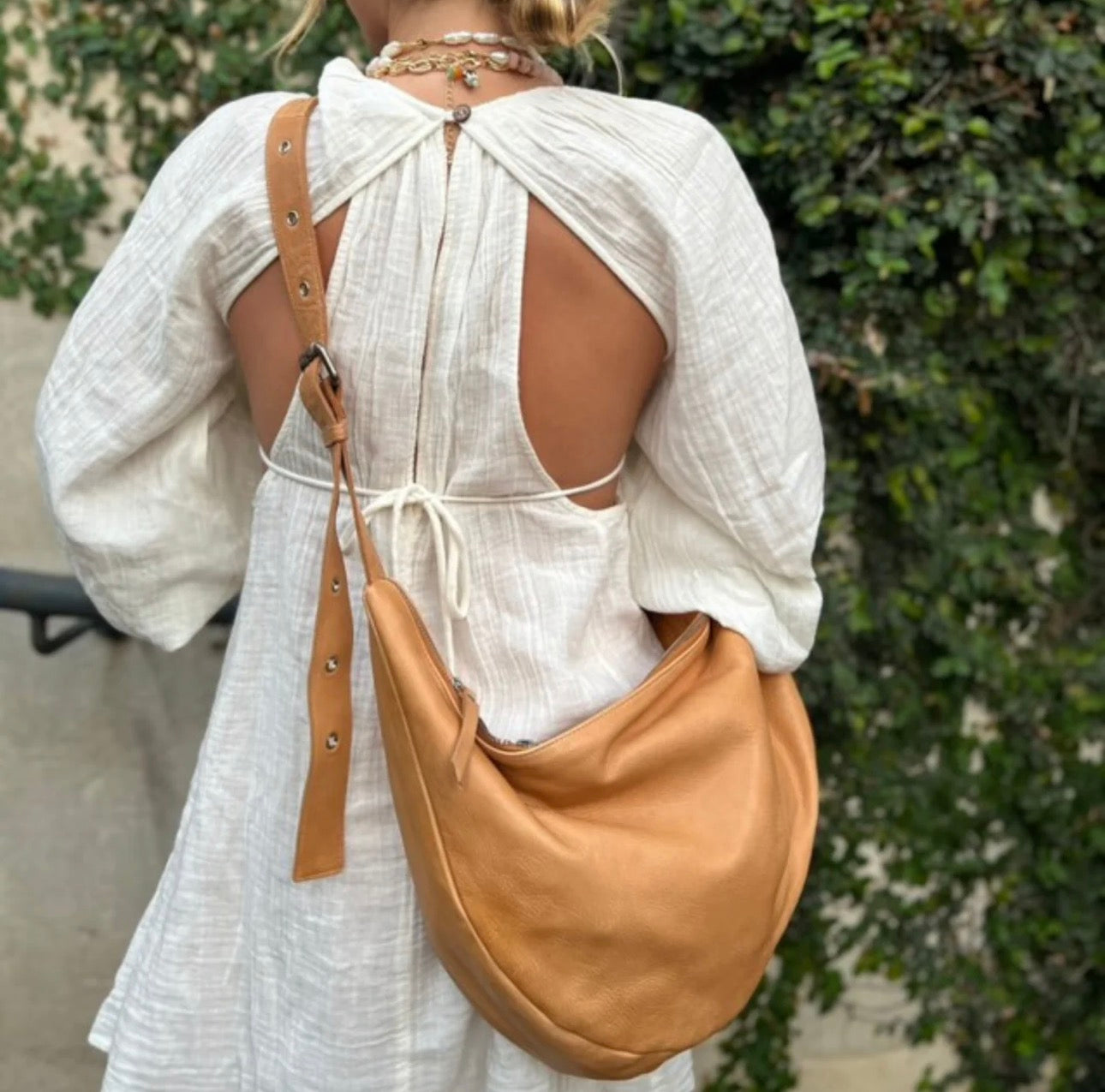 Cabo Crossbody in Camel by Latico