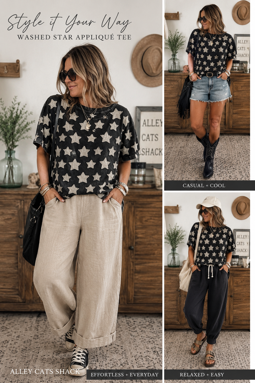 Star Appliqué Tee