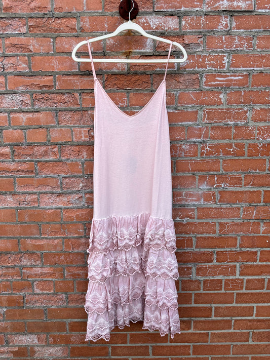 Blush slip dress by a rare bird.
