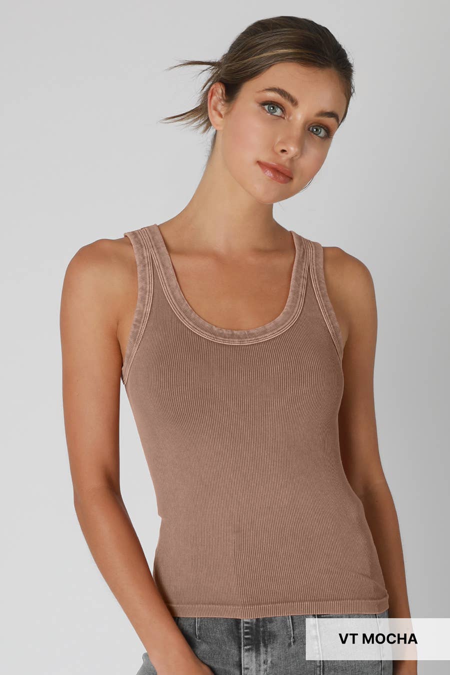 Tan; Mocha tank