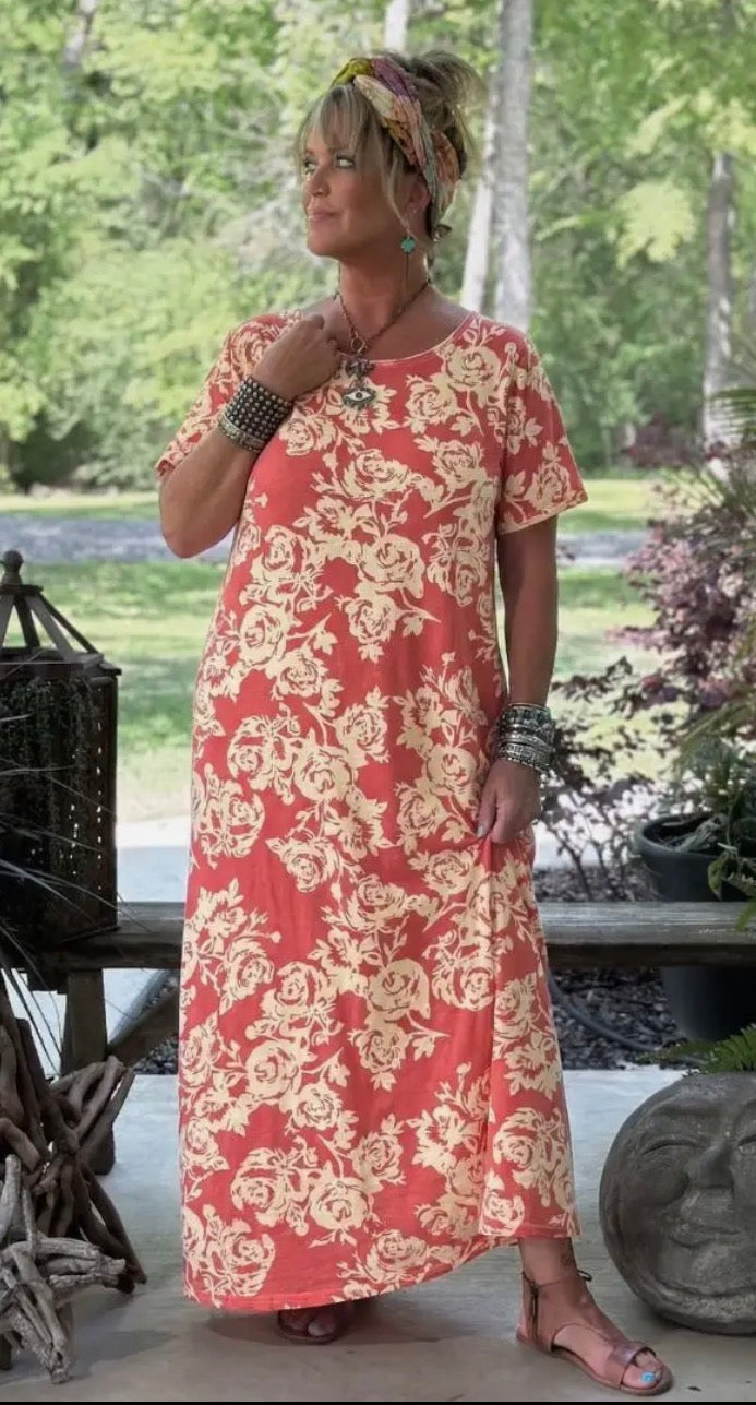 Weekend Wander Dress – Bed of Roses by Jaded Gypsy