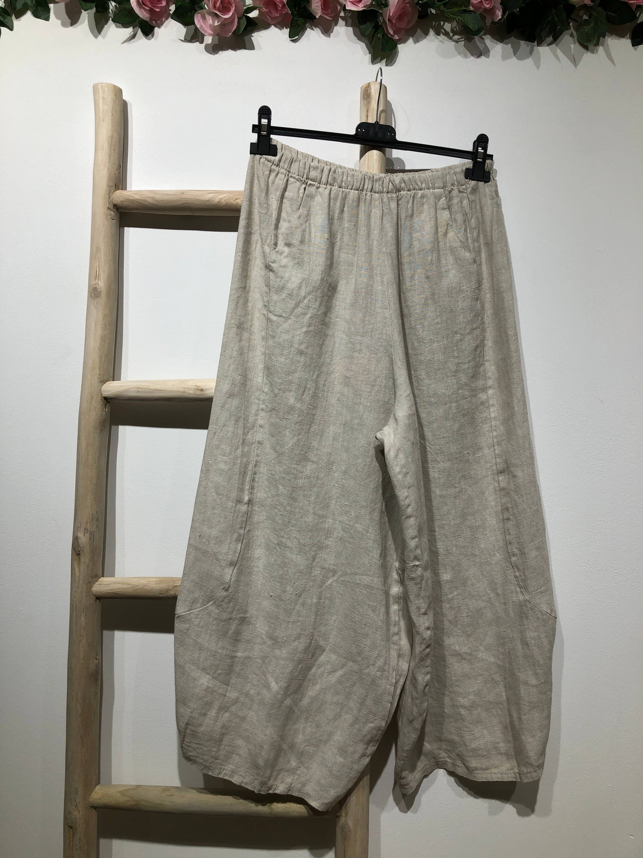 LINEN PANTS. 75096/8414 BOHEMIA