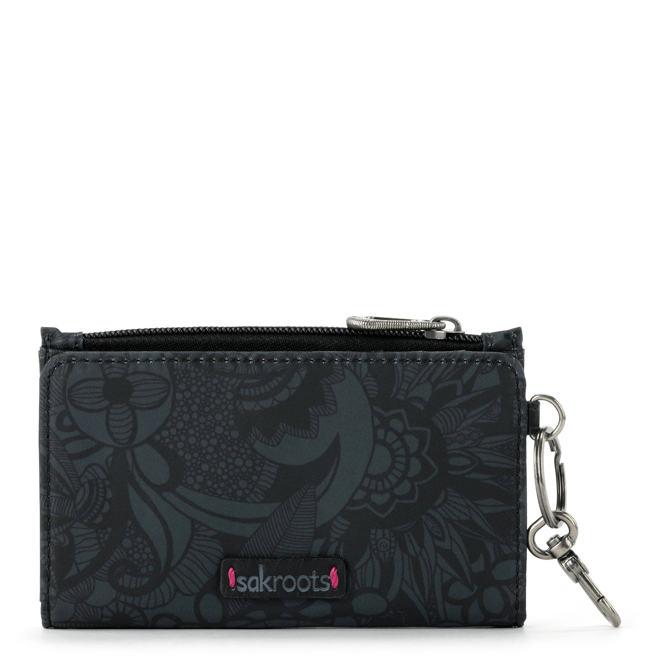 Encino Essential Wallet - Leather - Moss Suede