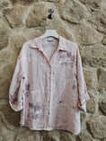 Load image into Gallery viewer, Ref-18255 PRINTED 100% LINEN SHIRT
