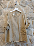 Load image into Gallery viewer, Ref-83773  100% LINEN   SIDE-TIE BLOUSE
