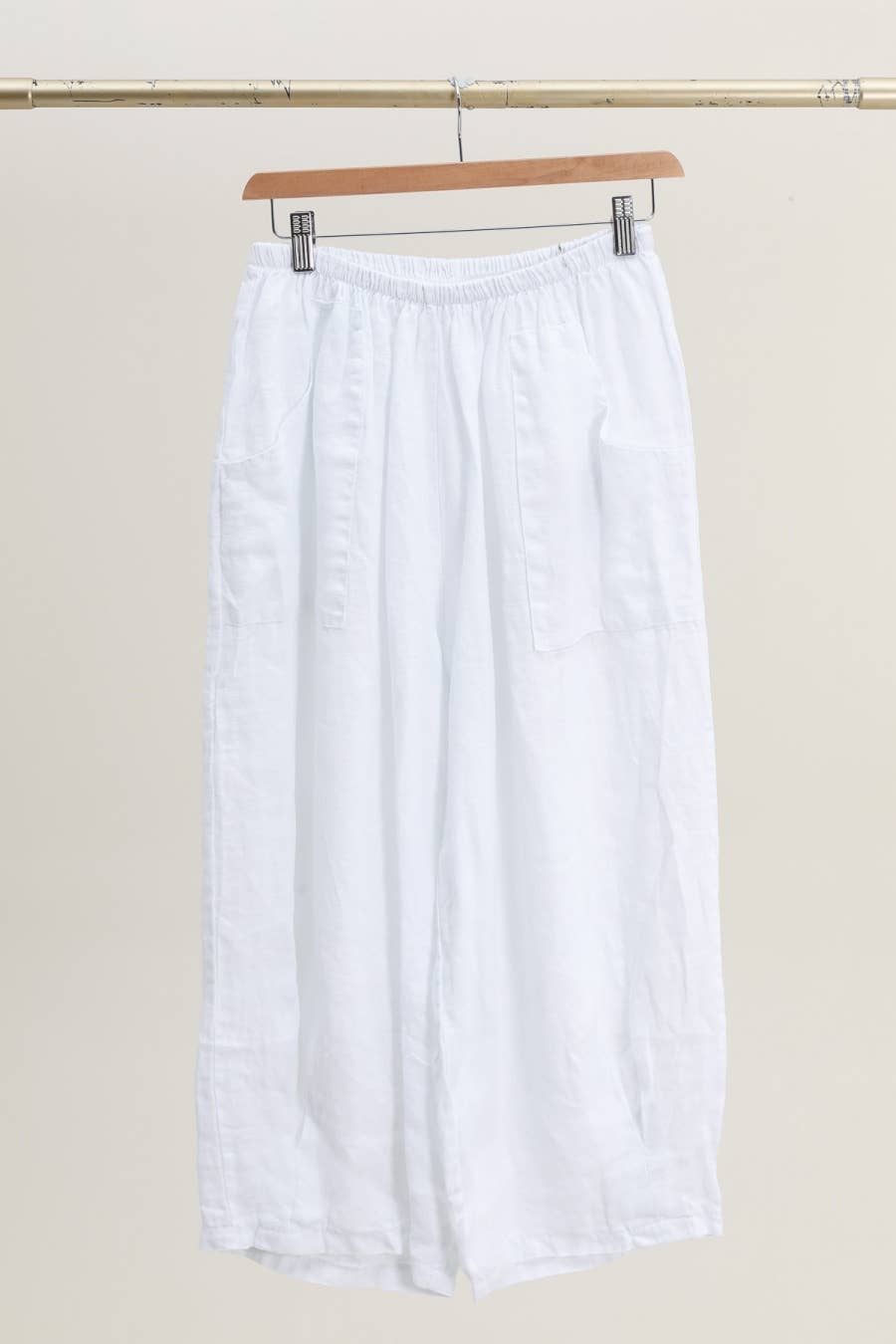 3536 PLUS SIZE TROUSER 100% LINEN